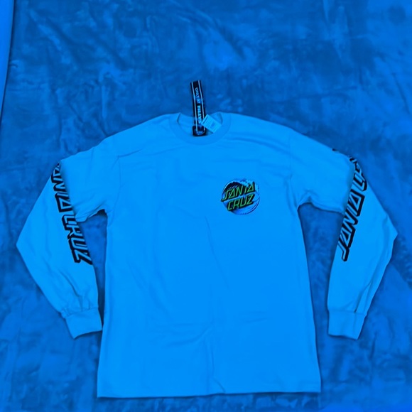 Santa Cruz Exclusive Sand Colored Long Sleeve Shirt - Picture 2 of 11